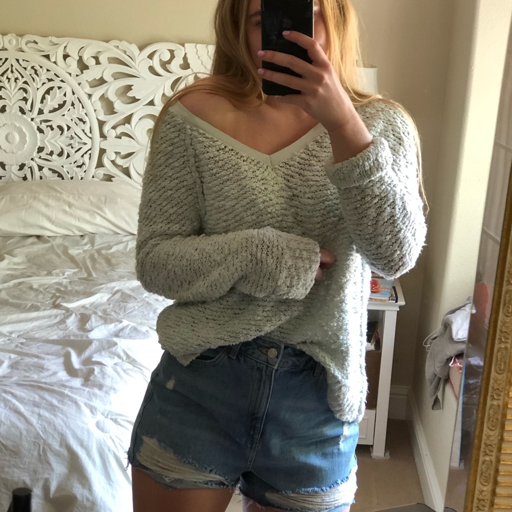 Free People V-neck Sweater